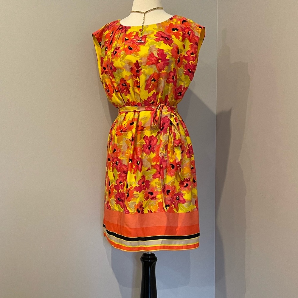 Loft Ann Taylor yellow dress